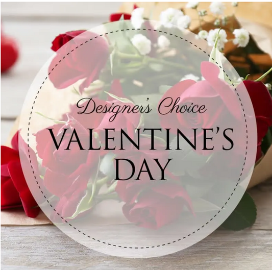 Valentines Day Floral Arrangement - Designer's Choice